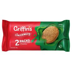 Griffin's Gingernuts Biscuits 2 Pack 500g
