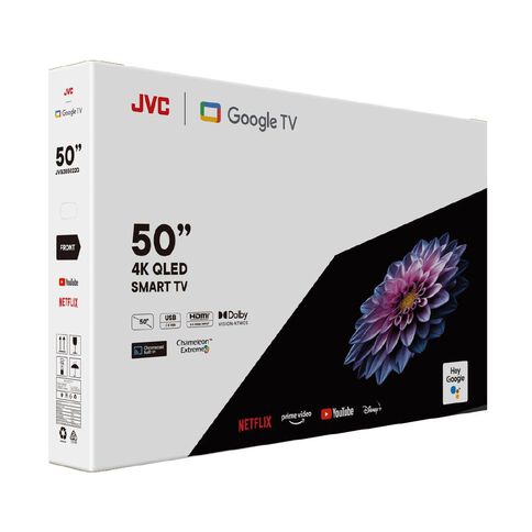 JVC 50 inch 4K Ultra HD QLED Google Smart TV