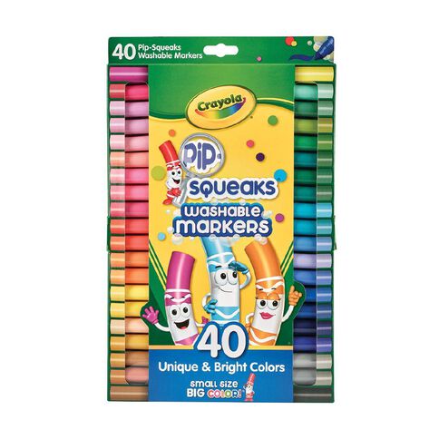 Crayola Washable Pipsqueaks Markers - 40 Pack