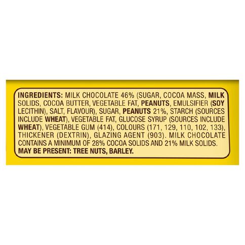 M&M's Peanut Chocolate Singles Bag 46g