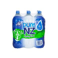 Pure NZ Spring Water 1.5L 6 Pack