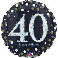 Anagram 45cm Standard Sparkling 40 Balloon