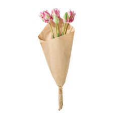 Living & Co Artificial Tulip Bunch Pink