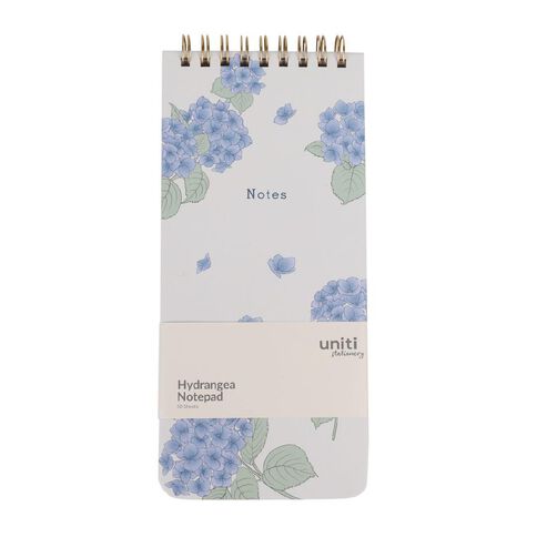 Uniti Adults Hydrangea Notepad