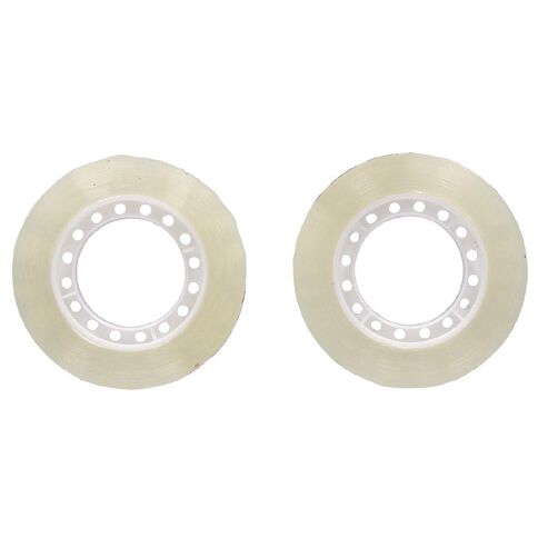 WS Office Clear Tape 18mm x 33m 2 Pack