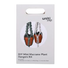 Uniti Macrame Mini Plat Hangers