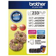 Brother Ink LC233 Photo Value Pack (550 pages)