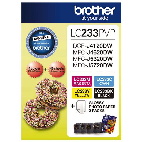 Brother Ink LC233 Photo Value Pack (550 pages)