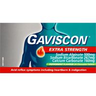 Gaviscon Extra Strength Peppermint Tablets 500mg 24 Pack