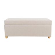 Living & Co Turner Storage Bench Grey