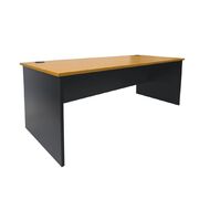 Zealand Delta Desk 1500w x 750d x 725h Beech/Charcoal