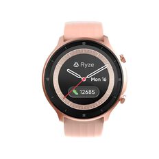 Ryze Flex Smart Watch Pink + White