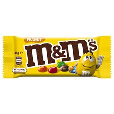 M&M's Peanut Chocolate Singles Bag 46g