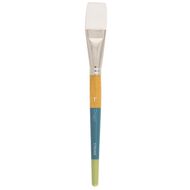 Princeton Snap Brush Short Handle Taklon Stroke 1 inch White