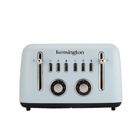 Kensington 4 Slice Toaster Blue