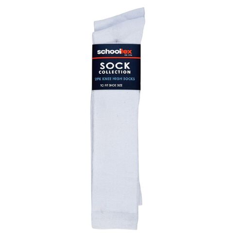 Schooltex Plain Knee High Socks 2 Pack