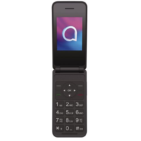 One NZ Alcatel 30.82 Flip 4G Locked Bundle - Grey