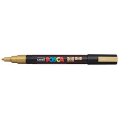 Uni Posca Marker 0.9-1.3mm Fine Gold