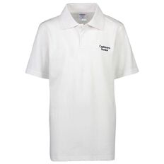 Schooltex Cashmere Senior Short Sleeve Polo with Embroidery