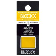 BLOCKX Watercolour Half Pan S3 313 Primary Yellow