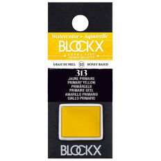 BLOCKX Watercolour Half Pan S3 313 Primary Yellow