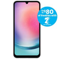 2degrees Samsung Galaxy A24 4G Bundle Black