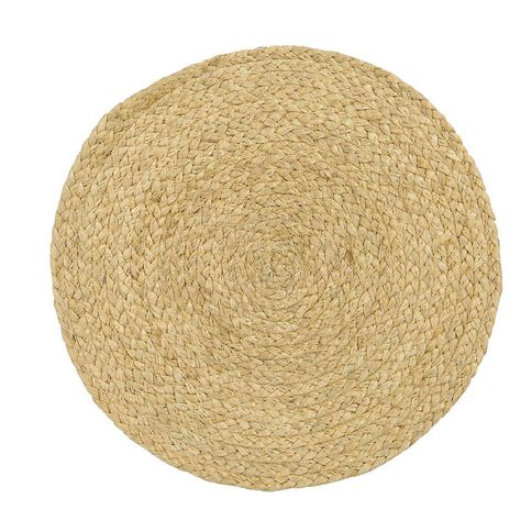 Living & Co Jute Round Placemat Natural 33cm