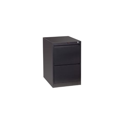 Workspace Filing Cabinet 2 Drawer Black Warehouse Stationery Nz