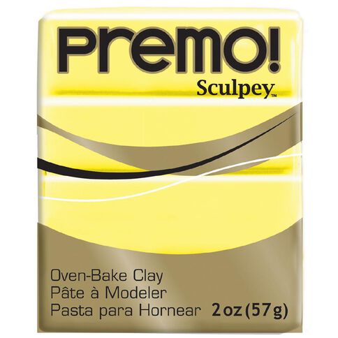 Sculpey Premo Accent Clay 57g Sunshine Yellow