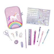 Kookie Unicorn Pencil Case Set