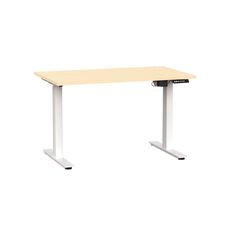 Agile Electric Height Adjustable Desk 1200 Nordic Maple/Silver