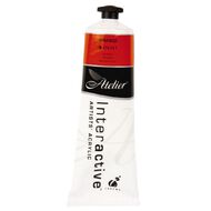 Atelier S2 Acrylic Paint Orange 80ml