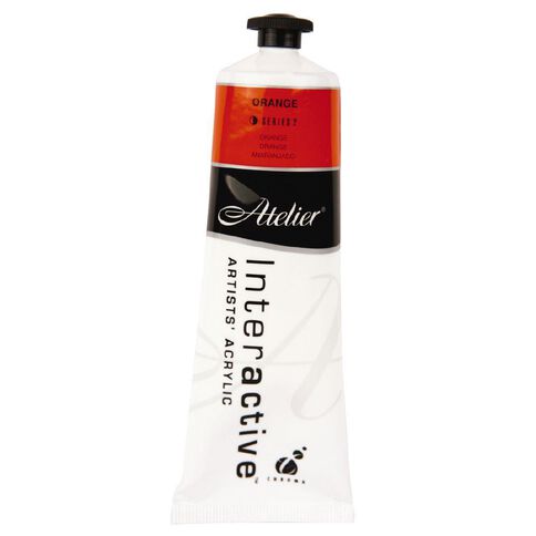 Atelier S2 Acrylic Paint Orange 80ml