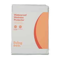 Living & Co Mattress Protector Waterproof White Single