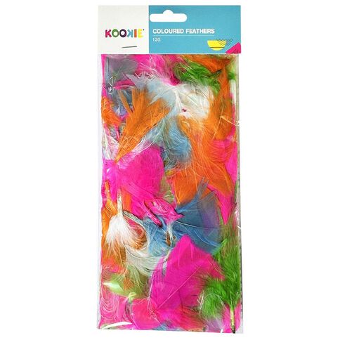 Kookie Feathers Assorted Colours