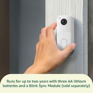 Blink Video Doorbell Add On White