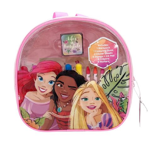 Disney Princess Art Actvty Backpack