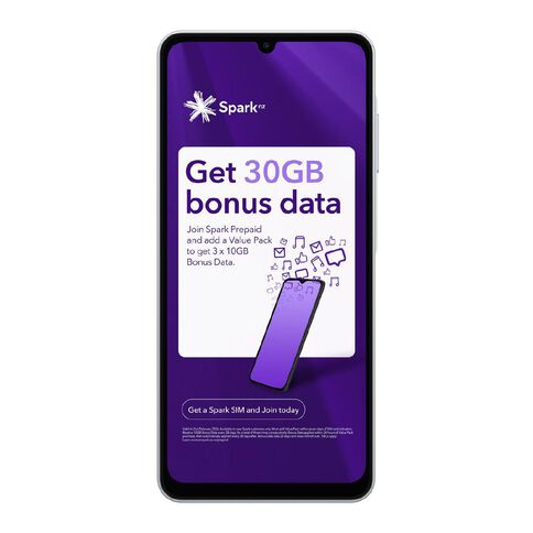 Samsung Galaxy A06 5G with Spark and Skinny Sim Light Grey