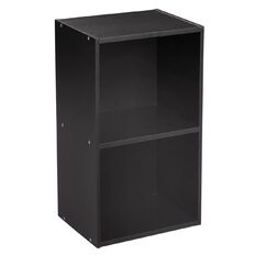 Living & Co Mia Bookcase 2 Tier Black