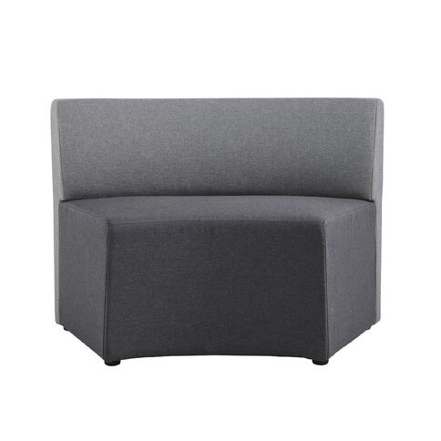 Buro Seating Konfurb Arco Concave Graphite Seat Grey Back