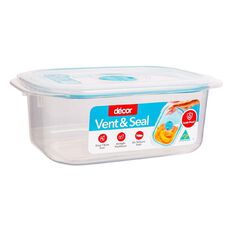 Decor Vent & Seal Plastic Oblong 1L