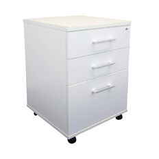 Zealand Sonic Mobile 3 Draw Locking White