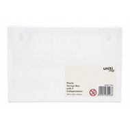 Uniti Plastic Storage Box with 9 Compartments