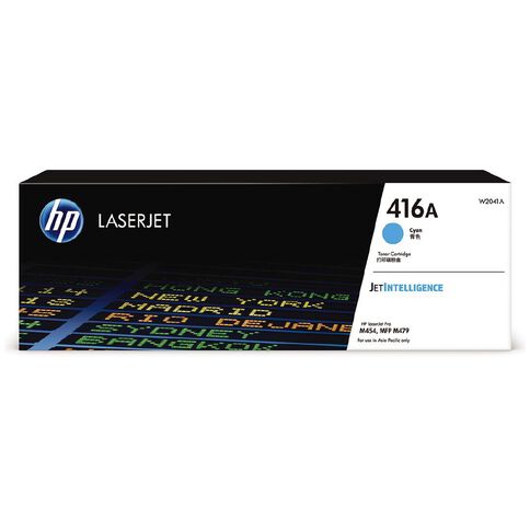 HP Toner 416A Cyan (2100 Pages)