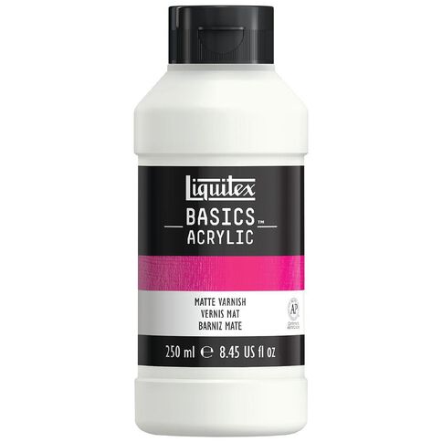 Liquitex Basics Acrylic 250ml Matte Varnish