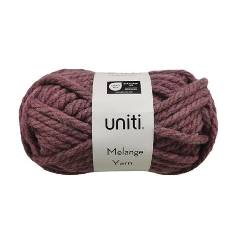 Uniti Melange Yarn Maroon 100g