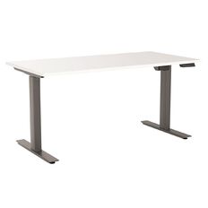 Agile Electric Height Adjustable Desk 1800 White/Black