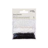 Uniti Seed Beads 30gm White