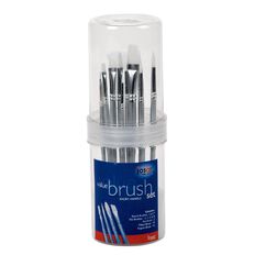 Jasart Short Handled White Synthetic Tube White