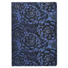 Uniti Stationery Bloom Blue A5 Notebook